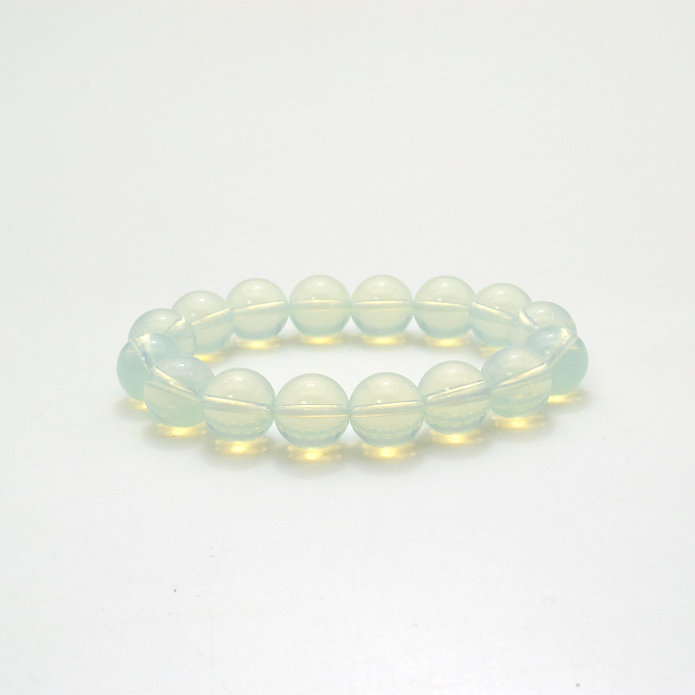 Фото товара браслет из лунного камня имитации шар