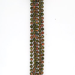 Яшма унакит биконус грань 10 мм