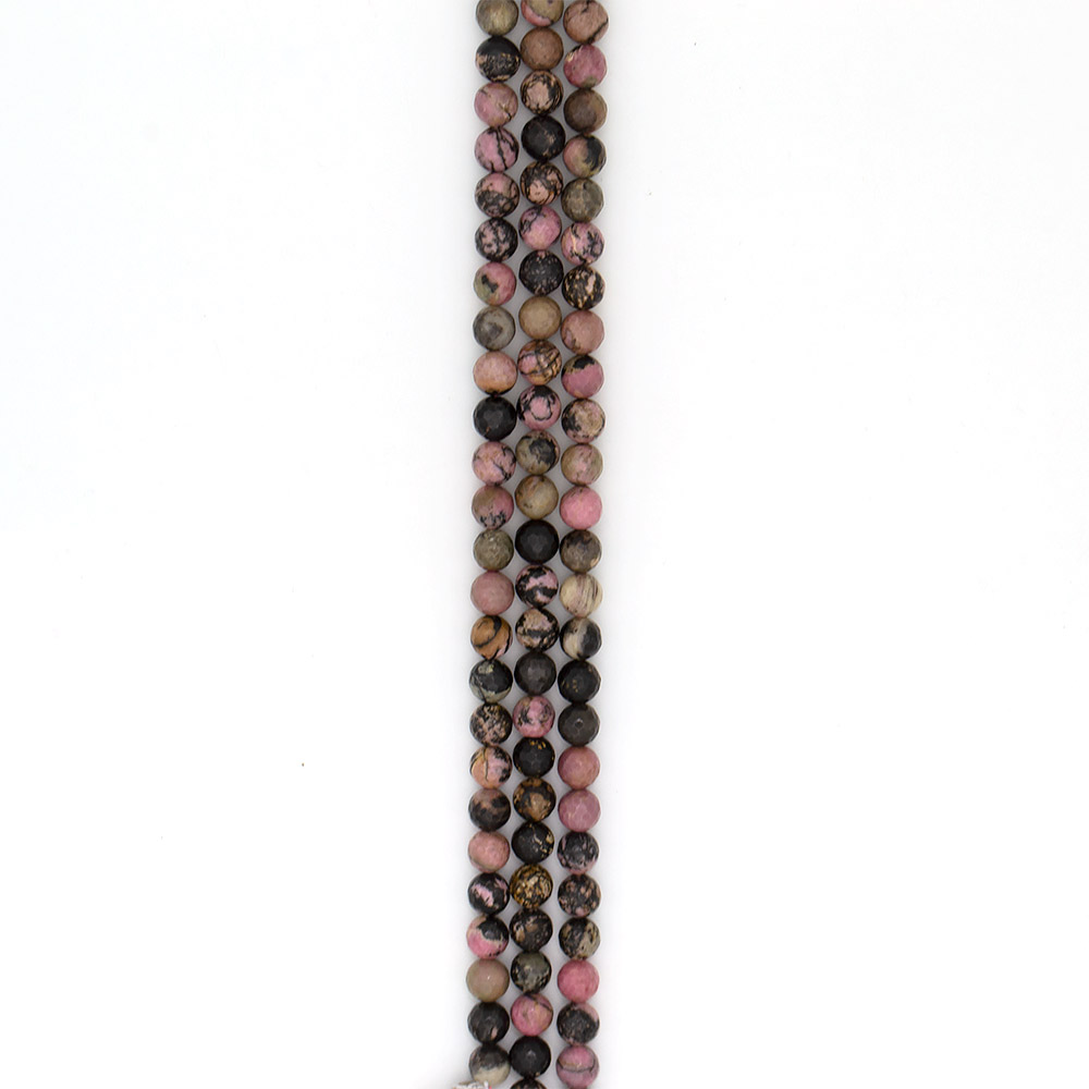 Фото товара родонит 10 мм грань