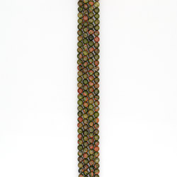 Яшма унакит 8 мм грань