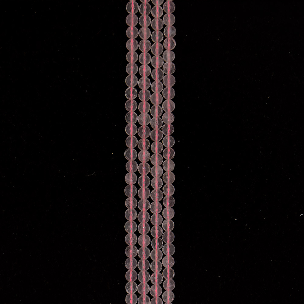 Фото товара розовый кварц 8 мм грань