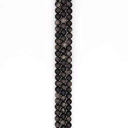 Обсидиан серебристый 12 мм