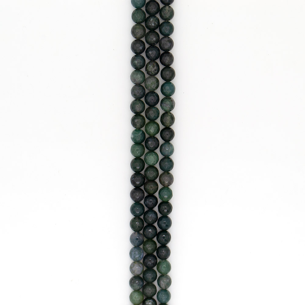 Фото товара яшма зеленая грань 10 мм