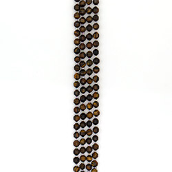 Тигровый глаз биконус грань 8 мм