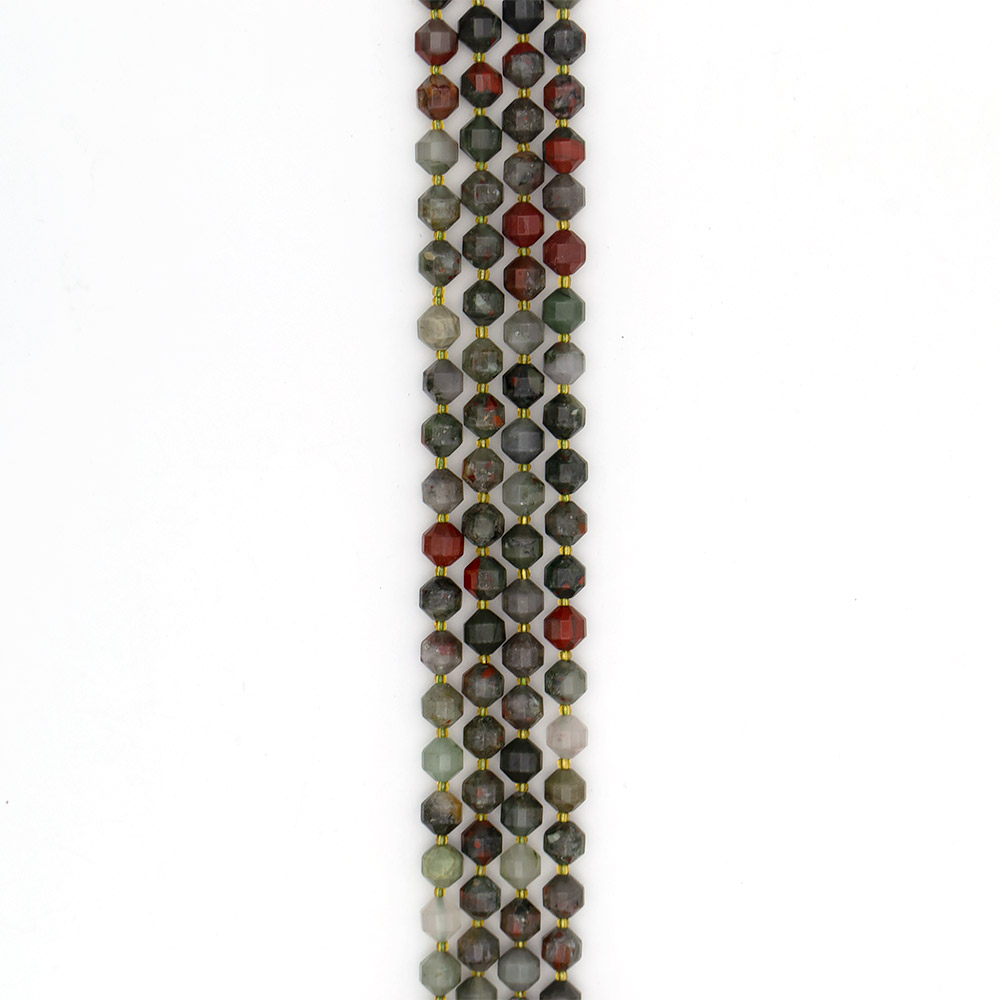 Фото товара гелиотроп биконус грань 10 мм