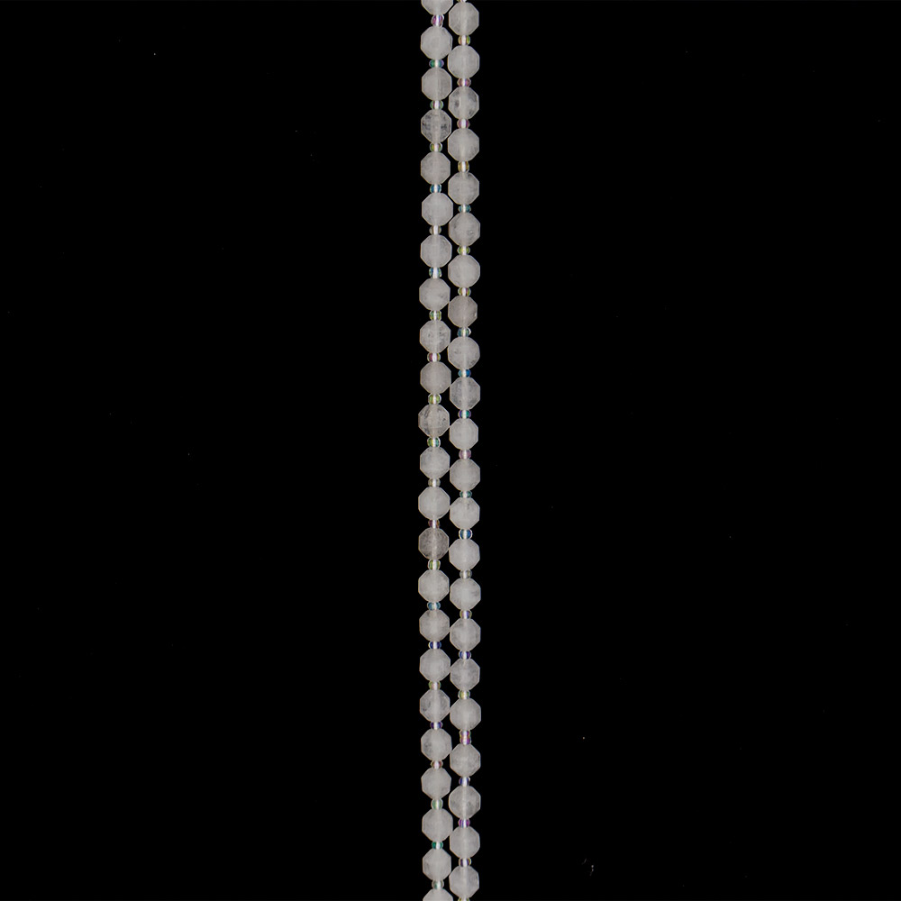 Фото товара горный хрусталь биконус грань 8 мм