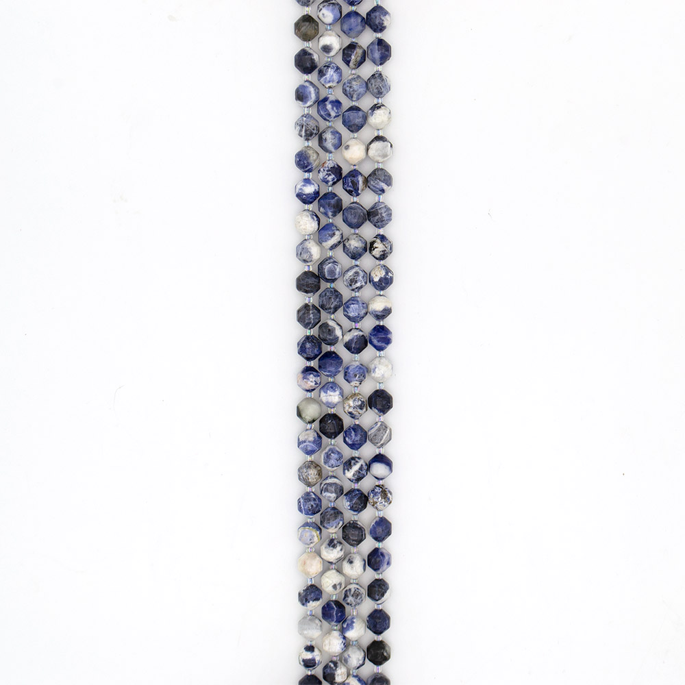 Фото товара содалит светлый биконус грань 10 мм