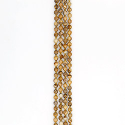 Яшма песчаная биконус грань 8 мм