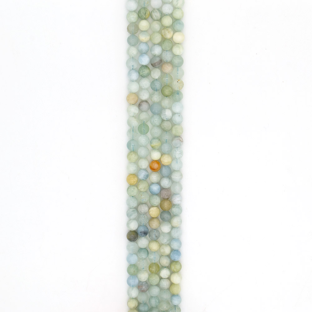 Фото товара аквамарин шар микс 9 мм