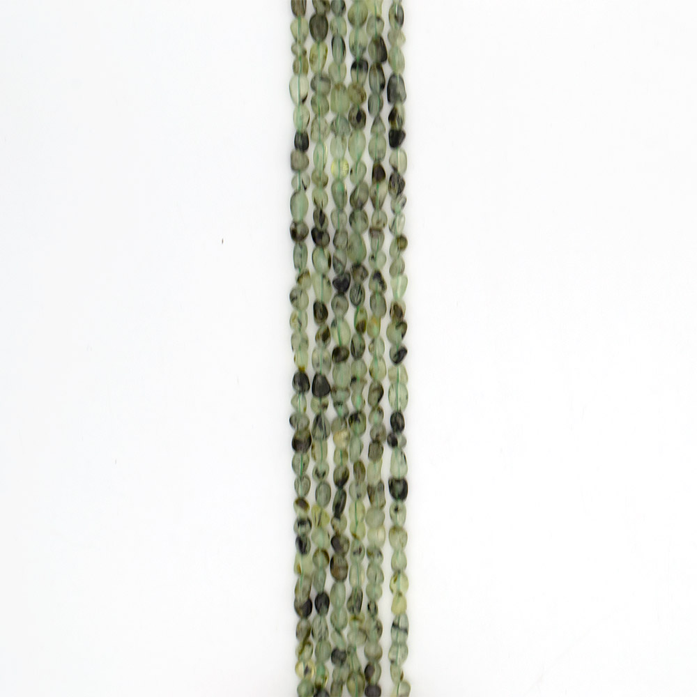 Фото товара пренит темный галтовка 6*8 мм