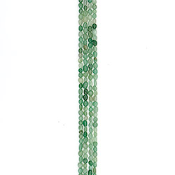 Авантюрин зеленый натура галтовка 6*8 мм