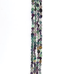 Флюорит галтовка 6*8 мм