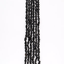 Обсидиан серебристый галтовка 8*10 мм