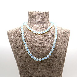 Бусы из лунного камня имитации шар 10мм 