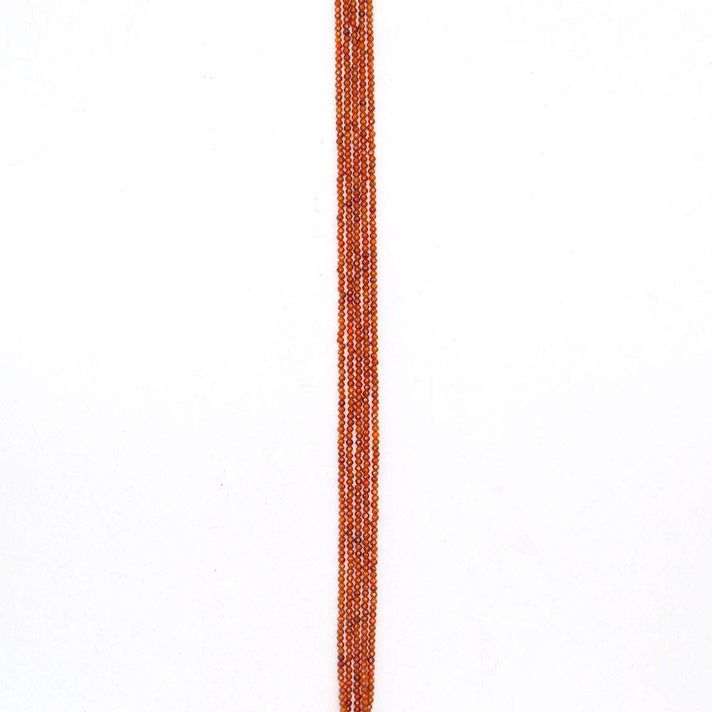 Фото товара циркон шар цвет сердолик грань 2 мм