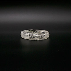 Браслет из горного хрусталя 13*22 мм