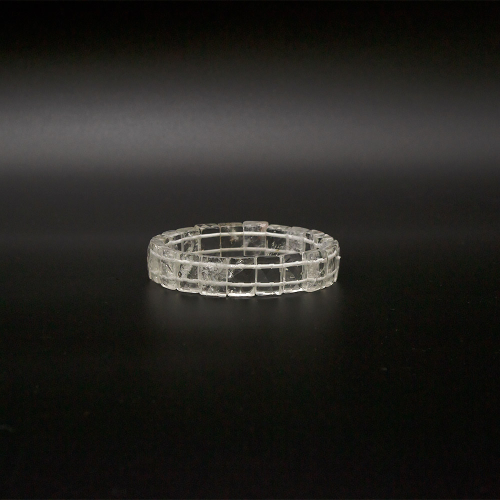 Фото товара браслет из горного хрусталя 14*10 мм грань