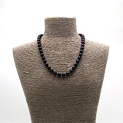 Бусы из авантюрина синтетического синего шар 10 мм 58см