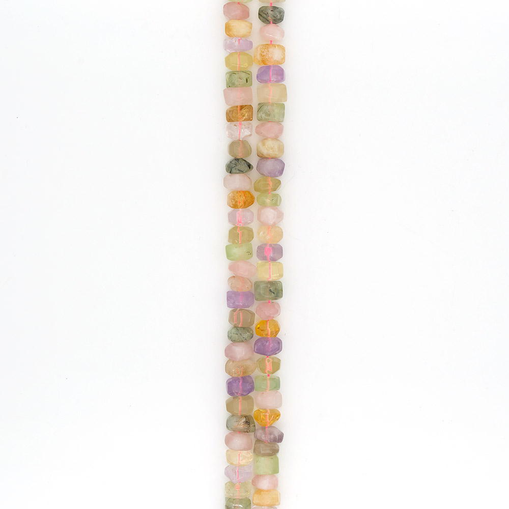 Фото товара цитрин,пренит,розовый кварц,аметист разделители 9*14 мм