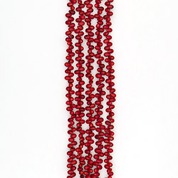 Коралл тонированный капля 10*6 мм вертикальная