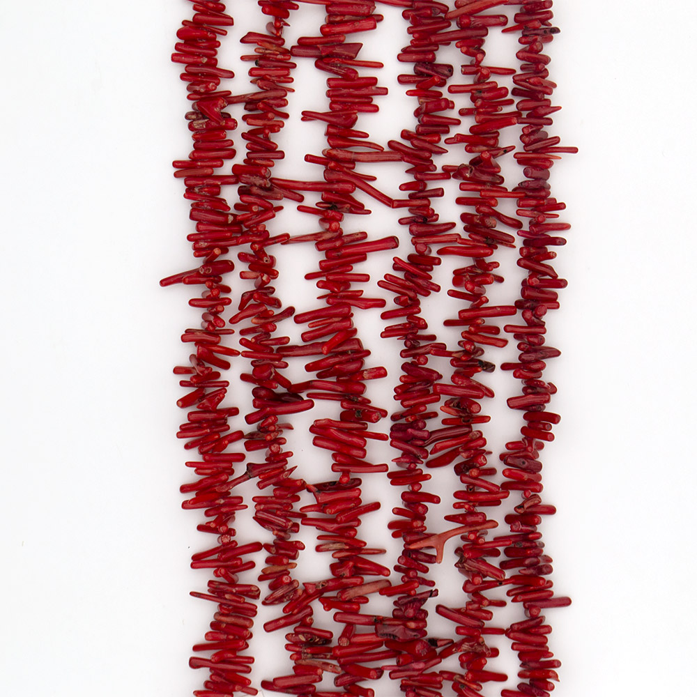 Фото товара коралл тонированный "иглы" 12 мм