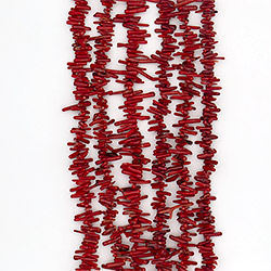 Коралл тонированный "иглы" 12 мм