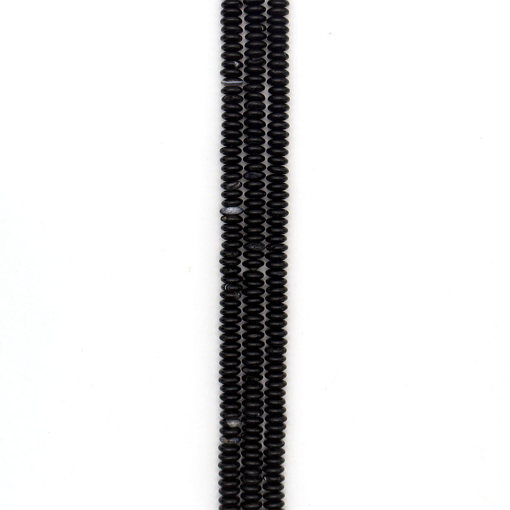 Фото товара агат разделитель цвет черный 4*10 мм