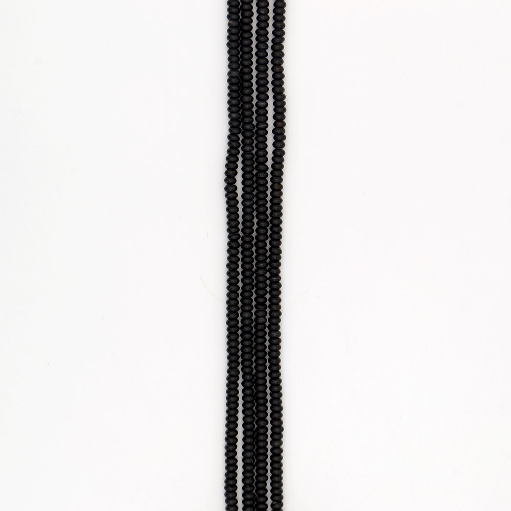 Фото товара агат разделитель цвет черный 3*6 мм