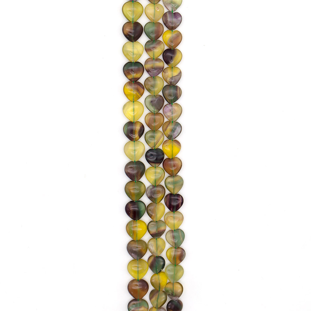 Фото товара флюорит сердце 15 мм