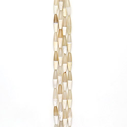 Фото товара агат бочата цвет серый 34*9 мм