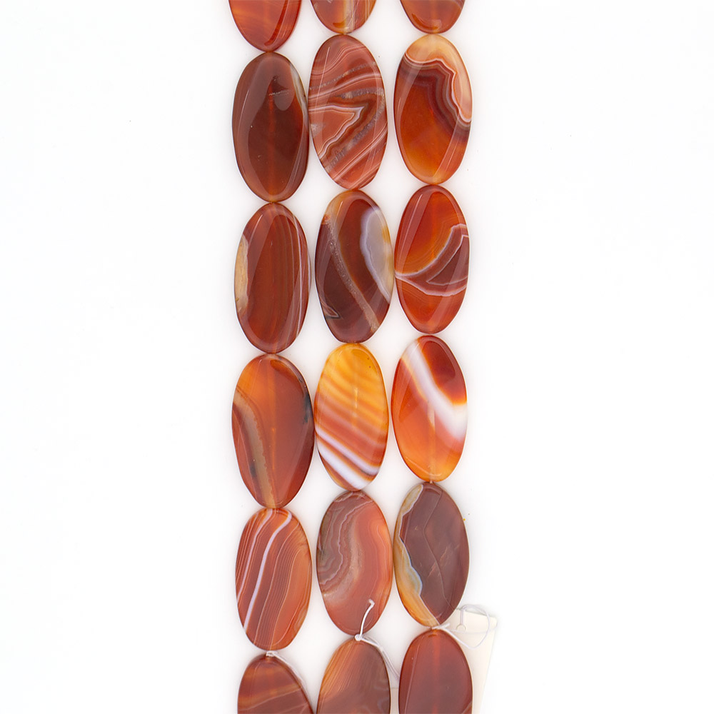 Фото товара сердолик светлый таблетка овальная 50*25 мм