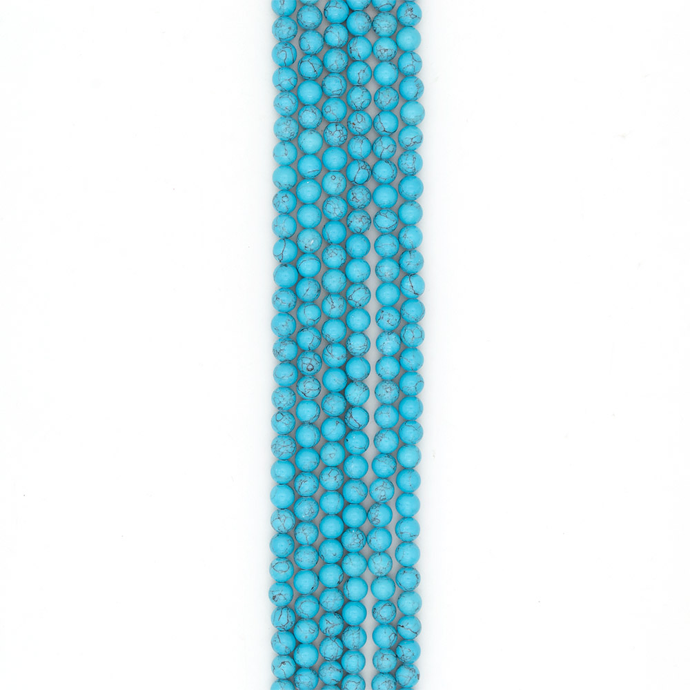 Фото товара бирюза имитация шар 8 мм