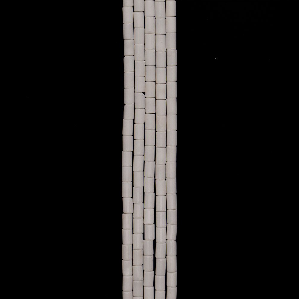 Фото товара кахолонг белый цилиндр 12*8 мм