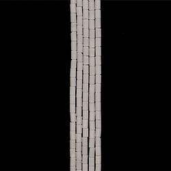 Кахолонг белый цилиндр 12*8 мм