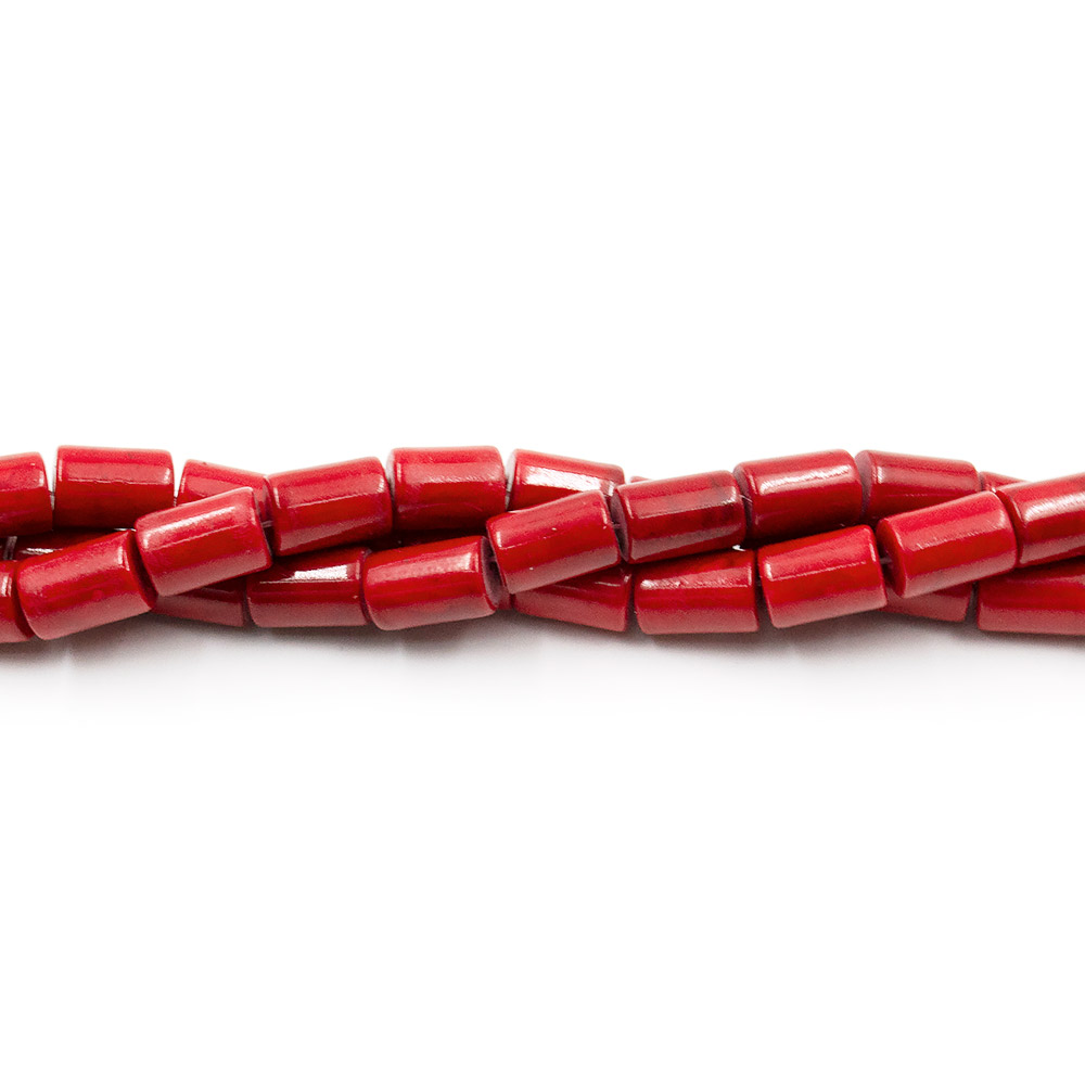 Фото товара коралл имитация цилиндр 12*8 мм