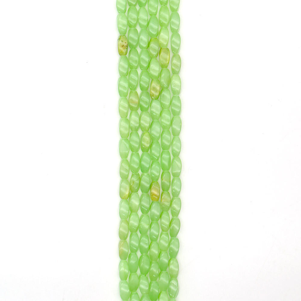 Фото товара оникс зеленый виток 16*8 мм