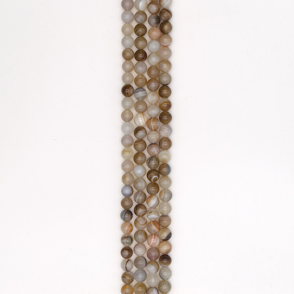 Фото товара агат шар цвет бежевый 10 мм