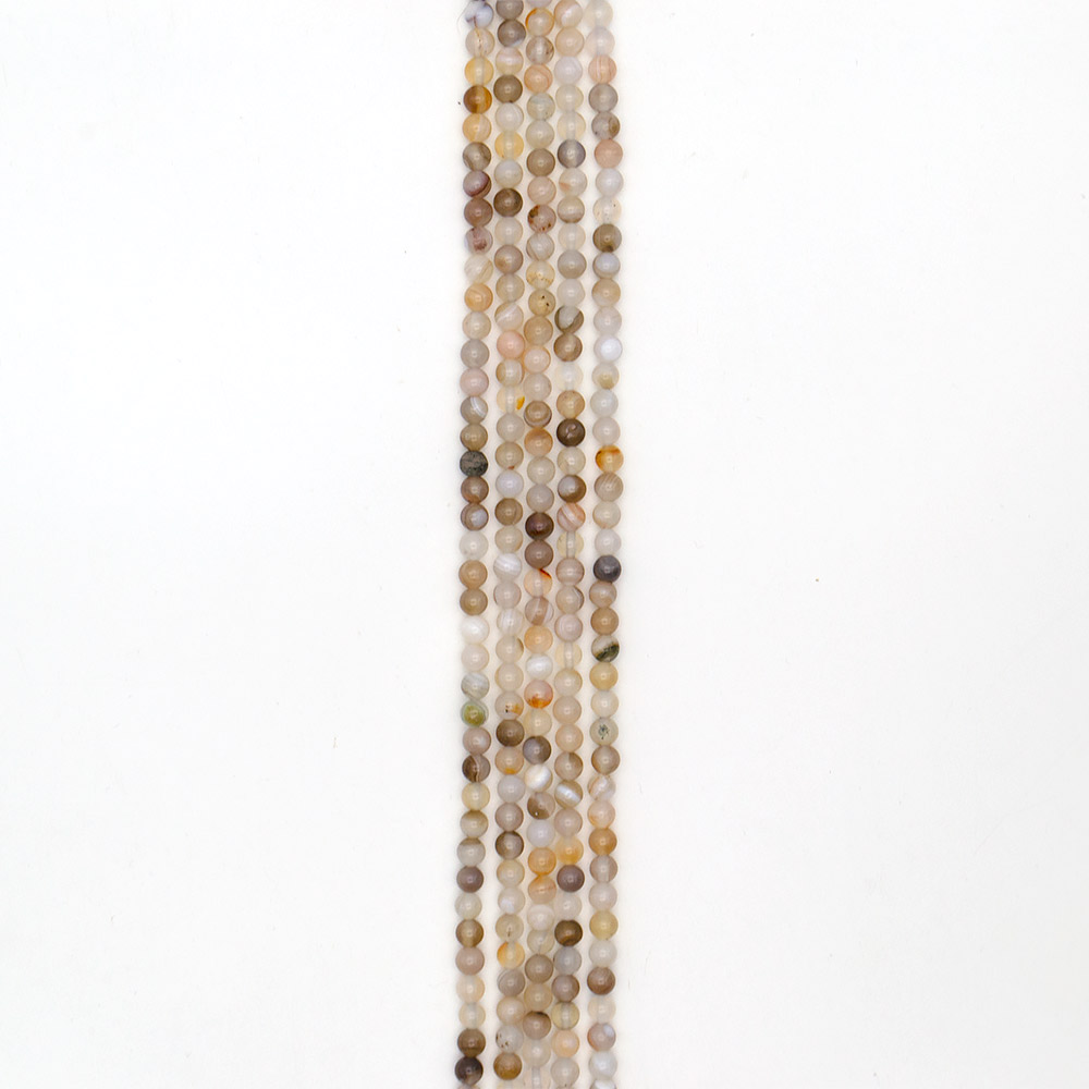 Фото товара агат шар цвет бежевый 6 мм