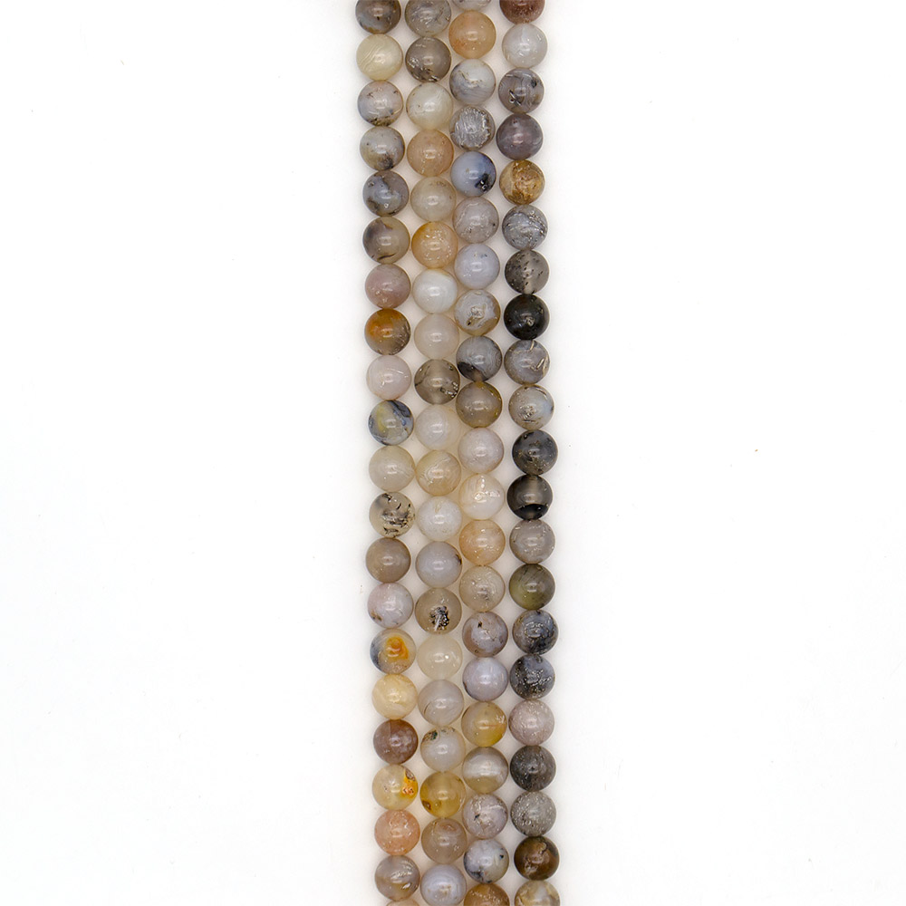 Фото товара агат шар цвет бежевый 12 мм