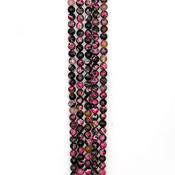 Агат "мозаика" шар цвет розовый 10 мм