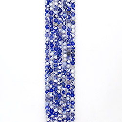 Агат "мозаика" шар цвет голубой 8 мм