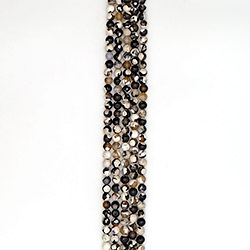 Агат "мозаика" шар цвет коричневый 8 мм