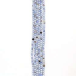 Агат "мозаика" шар цвет небесный 6 мм