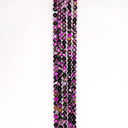 Фото товара агат "мозаика" шар цвет фуксия 8 мм