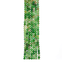 Агат кракле шар цвет зеленый 8 мм