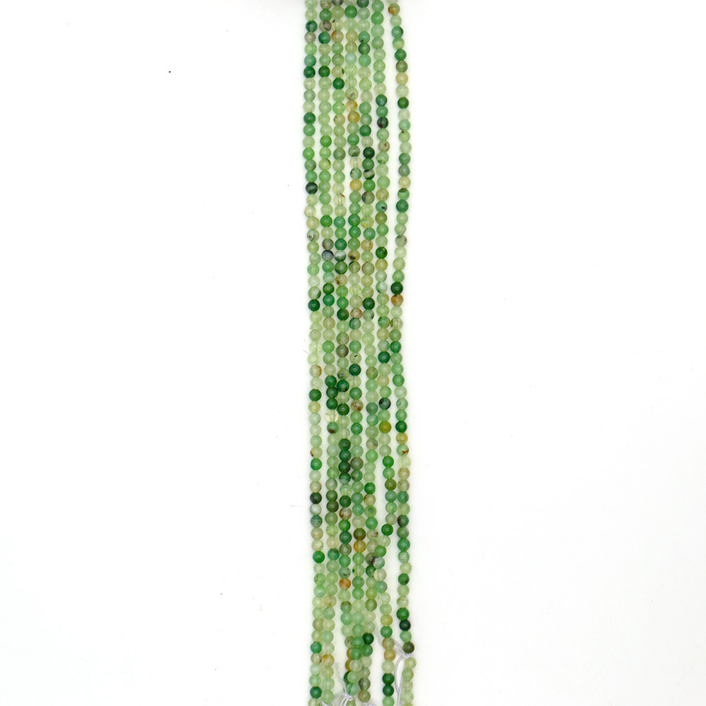 Фото товара агат кракле шар цвет зеленый 4 мм