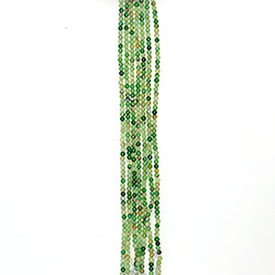 Агат кракле шар цвет зеленый 4 мм