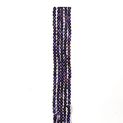 Агат кракле шар цвет фиолетовый 6 мм