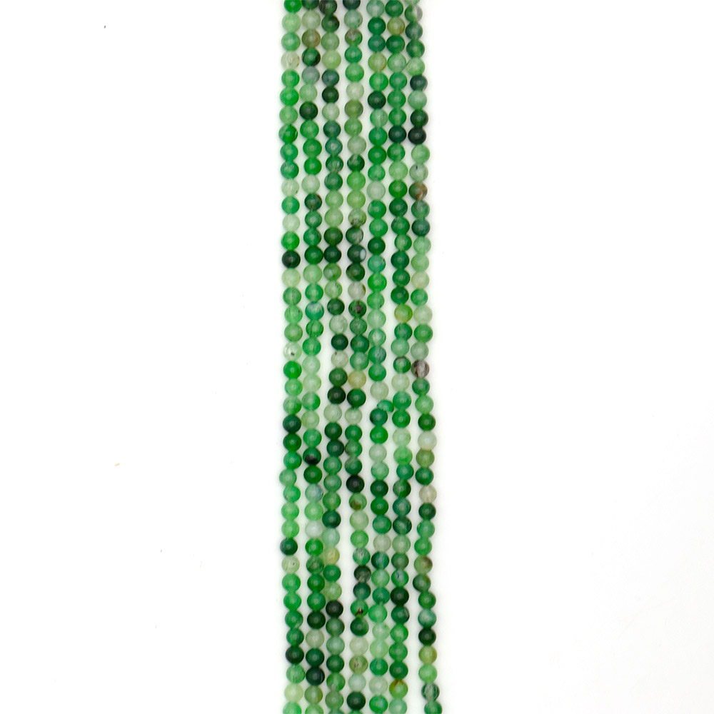 Фото товара агат кракле шар цвет зеленый 6 мм