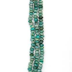 Амазонит рондоль грань 9*15 мм